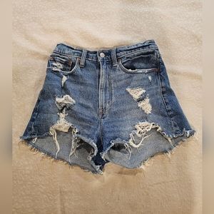 Abercrombie Curve Love Mom Shorts